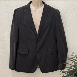 Hugo Boss Men's Gray Pinstripe Blazer Size 42R EUC